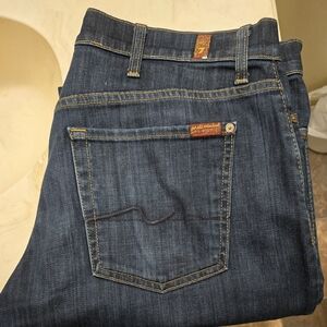 7 for All Mankind Standard Button Fly Jeans Men’s Size 38x34